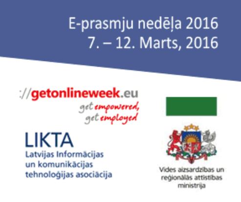 E-prasmju nedēļa Daugavpils publiskajās bibliotēkās E-prasmju nedēļa Daugavpils publiskajās bibliotēkās