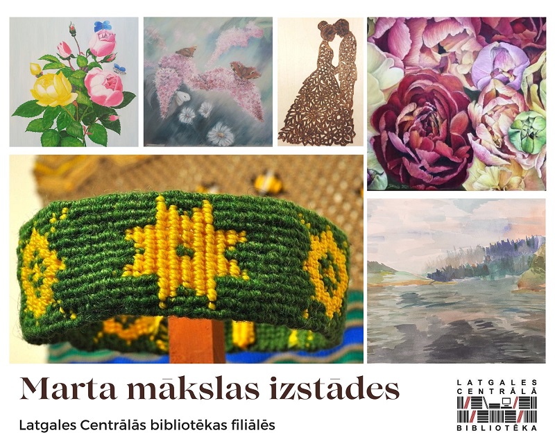 Marta mākslas izstādes Latgales Centrālās bibliotēkas filiālēs Marta mākslas izstādes Latgales Centrālās bibliotēkas filiālēs