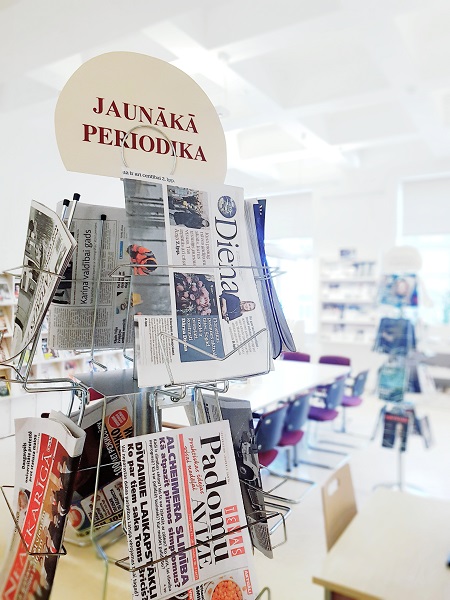Laikrakstu un žurnālu piedāvājums Daugavpils publiskajās bibliotēkās 2020. gadā Laikrakstu un žurnālu piedāvājums Daugavpils publiskajās bibliotēkās 2020. gadā