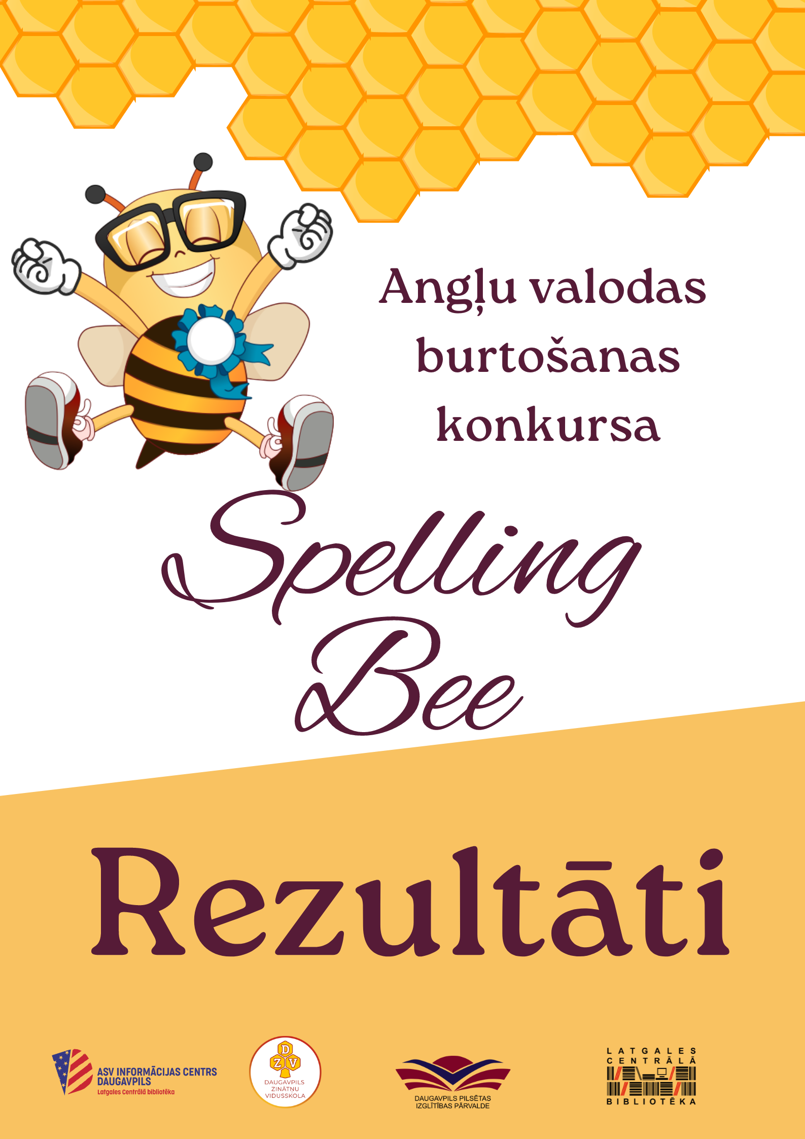 Noskaidroti angļu valodas burtošanas konkursa “Spelling Bee” uzvarētāji Noskaidroti angļu valodas burtošanas konkursa “Spelling Bee” uzvarētāji