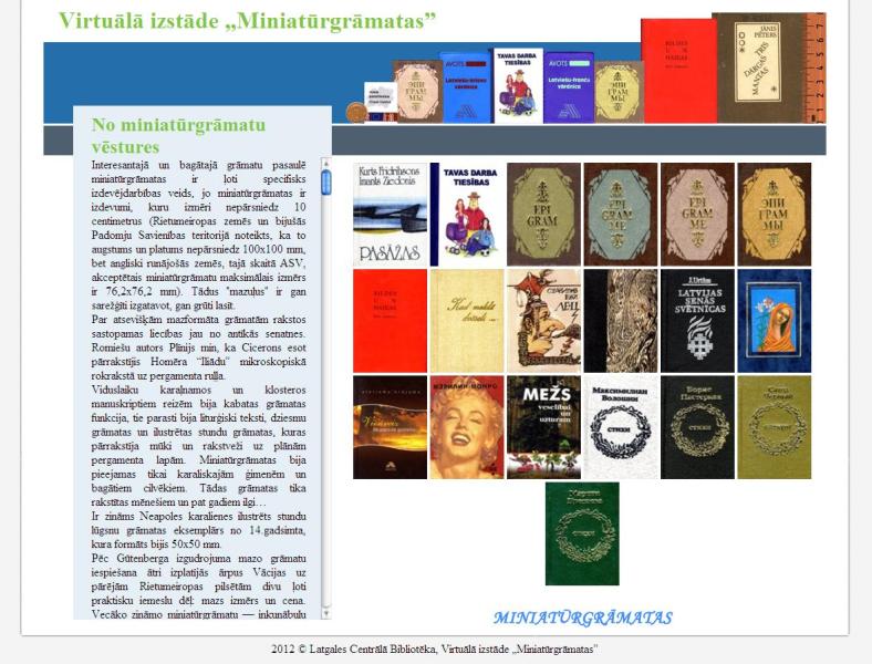 LCB mājas lapā ir pieejama virtuāla grāmatu izstāde LCB mājas lapā ir pieejama virtuāla grāmatu izstāde