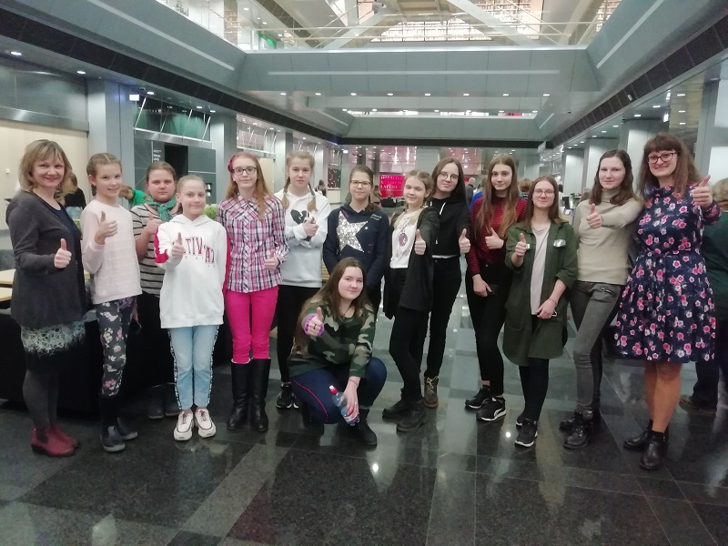Daugavpils jaunieši Lielajos lasīšanas svētkos Latvijas Nacionālajā bibliotēkā Daugavpils jaunieši Lielajos lasīšanas svētkos Latvijas Nacionālajā bibliotēkā