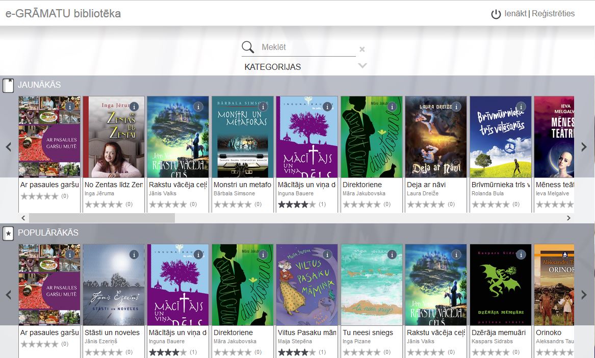 E-GRĀMATU bibliotēkas izmēģinājumprojekts Latgales Centrālajā bibliotēkā E-GRĀMATU bibliotēkas izmēģinājumprojekts Latgales Centrālajā bibliotēkā