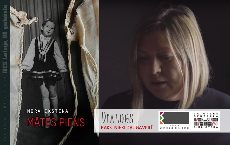 Nora Ikstena iepazīstinās ar romānu “Mātes piens” Nora Ikstena iepazīstinās ar romānu “Mātes piens”