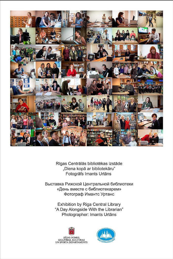 Latgales Centrālajā bibliotēkā apskatāma fotoizstāde „Diena kopā ar bibliotekāru” Latgales Centrālajā bibliotēkā apskatāma fotoizstāde „Diena kopā ar bibliotekāru”