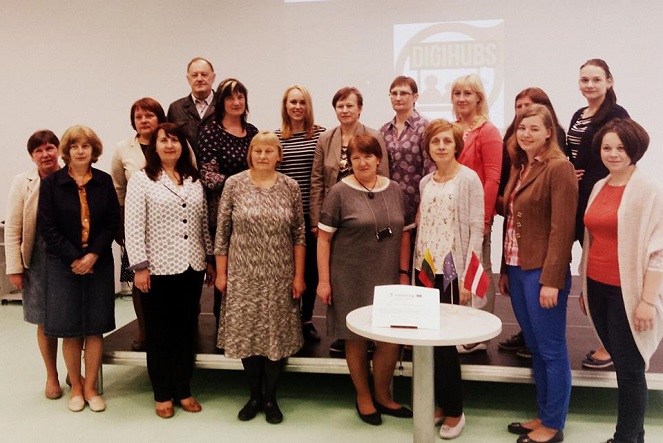DigiHubs projekta pieredzes apmaiņas seminārs Utenā DigiHubs projekta pieredzes apmaiņas seminārs Utenā