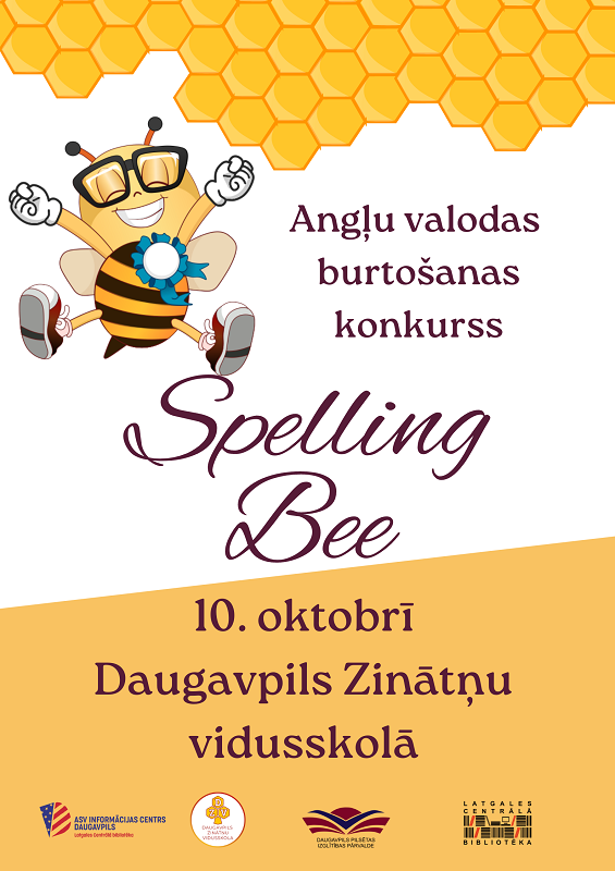 Izsludināta pieteikšanās angļu valodas konkursam “Spelling Bee”