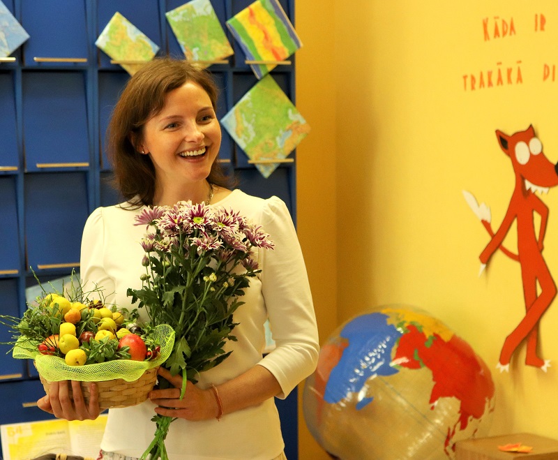 Daugavpilī viesojās ilustratore un bērnu grāmatu autore Agnese Aizpuriete Daugavpilī viesojās ilustratore un bērnu grāmatu autore Agnese Aizpuriete