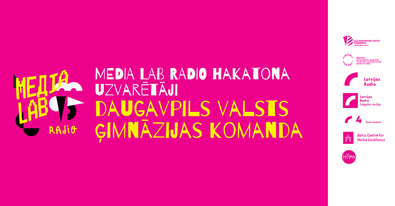 Noskaidroti medijpratības projekta “MediaLab Radio” uzvarētāji Noskaidroti medijpratības projekta “MediaLab Radio” uzvarētāji