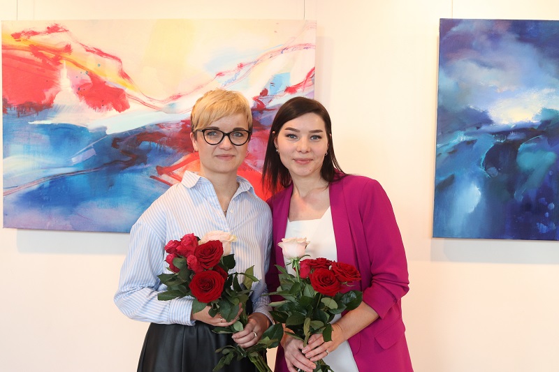 Mākslas izstāde “Dziļuma teritorija” Mākslas izstāde “Dziļuma teritorija”