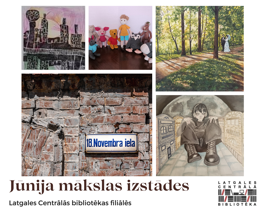Jūnija mākslas izstādes Latgales Centrālās bibliotēkas filiālēs Jūnija mākslas izstādes Latgales Centrālās bibliotēkas filiālēs