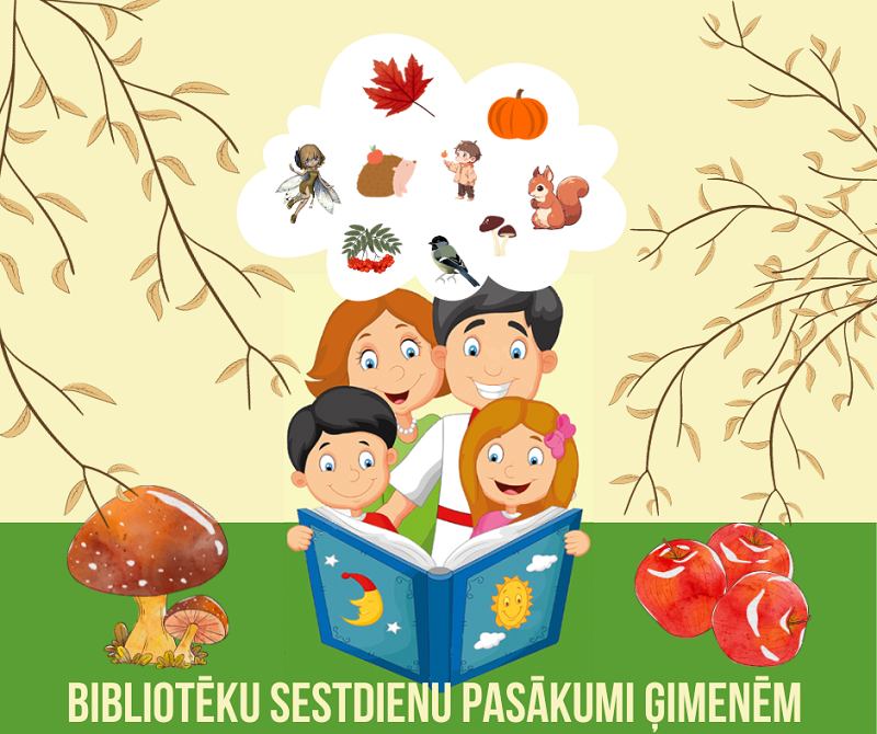 Daugavpils bibliotēkas gaida ģimenes ar bērniem Daugavpils bibliotēkas gaida ģimenes ar bērniem