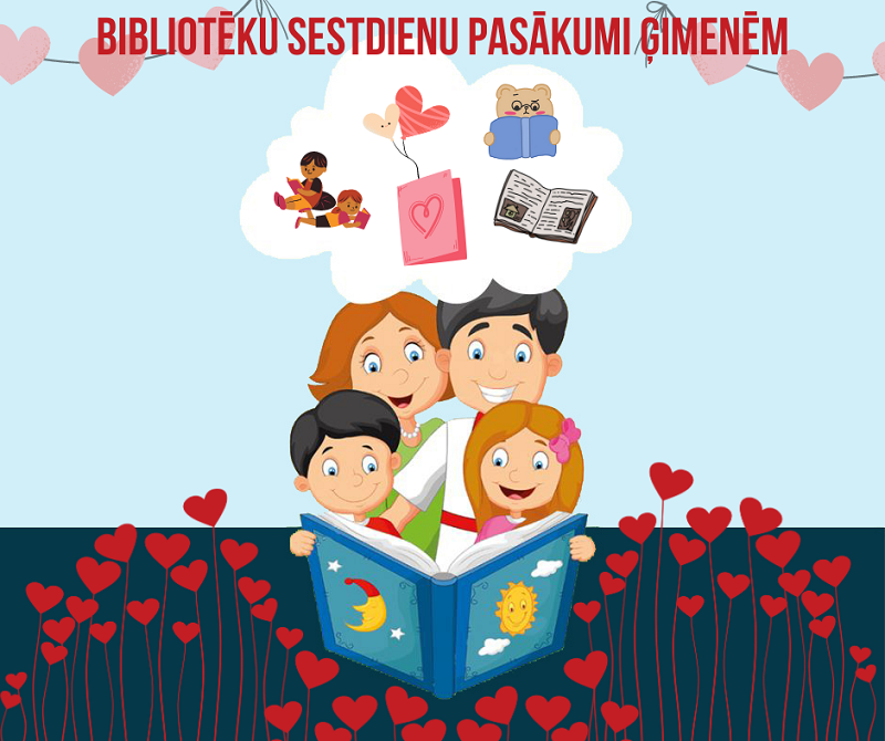 Daugavpils bibliotēkas februārī gaida ģimenes ar bērniem