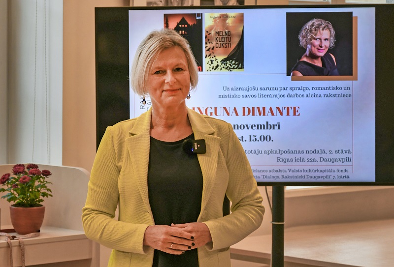 Daugavpils publiskās bibliotēkas priecājas kopā ar Ingunu Dimanti Daugavpils publiskās bibliotēkas priecājas kopā ar Ingunu Dimanti