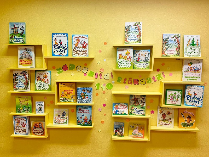 Daugavpils bibliotēkas aicina uz Margaritas Stārastes jubilejai veltītiem pasākumiem Daugavpils bibliotēkas aicina uz Margaritas Stārastes jubilejai veltītiem pasākumiem