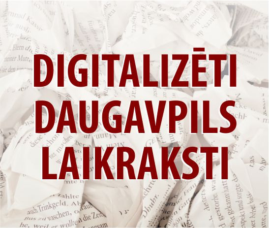 Logo - Digitalizēti Daugavpils laikraksti