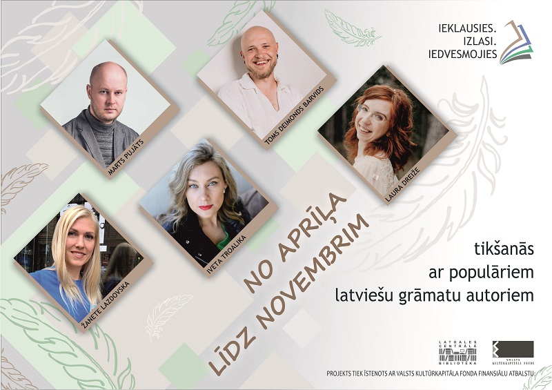 Daugavpilī viesosies latviešu grāmatu autori Daugavpilī viesosies latviešu grāmatu autori