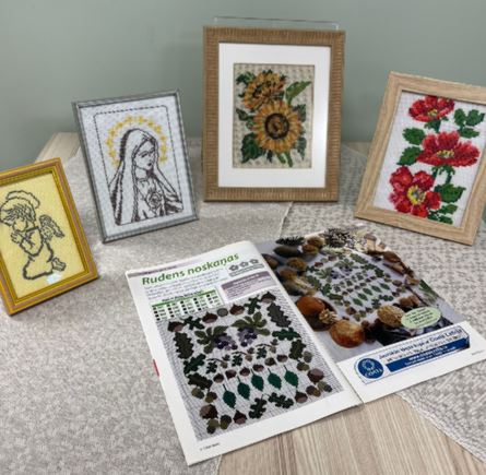 Tamāras Dorofejevas darbu izstādes “Sirds balss” atklāšana