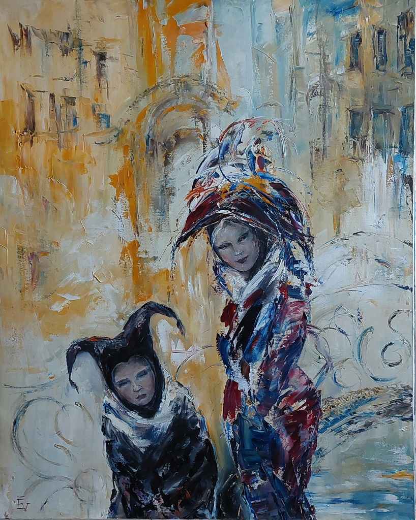 Ērikas Kuksinovičas gleznu izstādes “Venēcijas sapņi” atklāšana