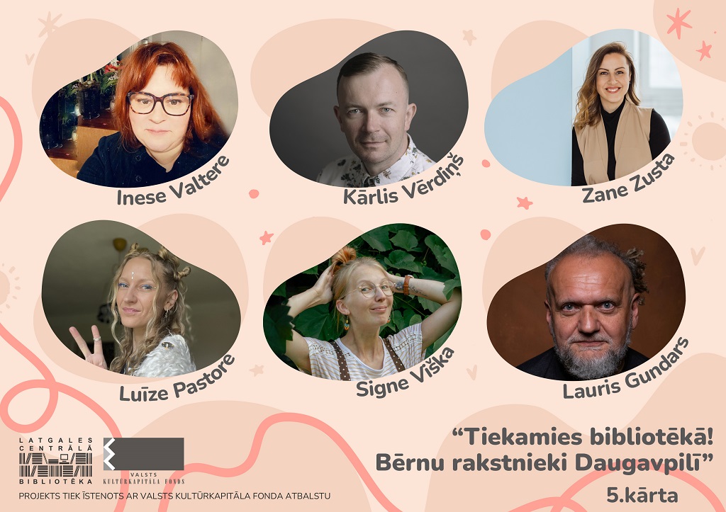 Turpinās ilgtermiņa projekts “Tiekamies bibliotēkā! Bērnu rakstnieki Daugavpilī” Turpinās ilgtermiņa projekts “Tiekamies bibliotēkā! Bērnu rakstnieki Daugavpilī”