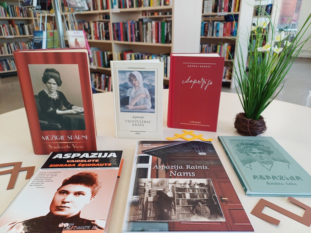 Jaunbūves bibliotēka aicina uz Aspazijas dzejas pēcpusdienu Jaunbūves bibliotēka aicina uz Aspazijas dzejas pēcpusdienu