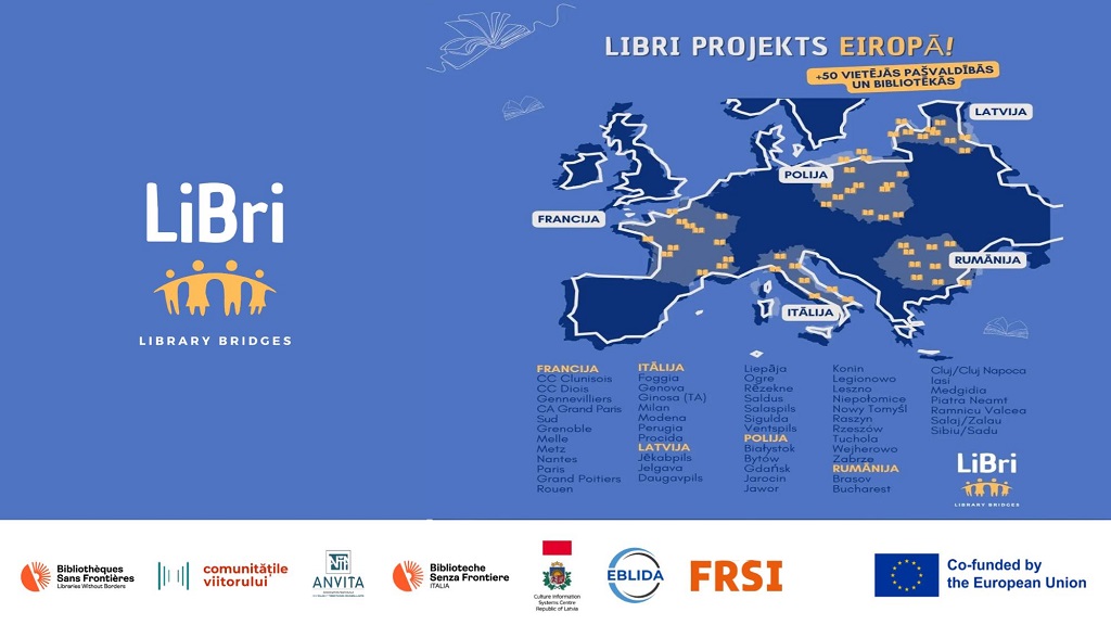 Latgales Centrālā bibliotēka piedalās projektā “Bibliotēku tilti” Latgales Centrālā bibliotēka piedalās projektā “Bibliotēku tilti”