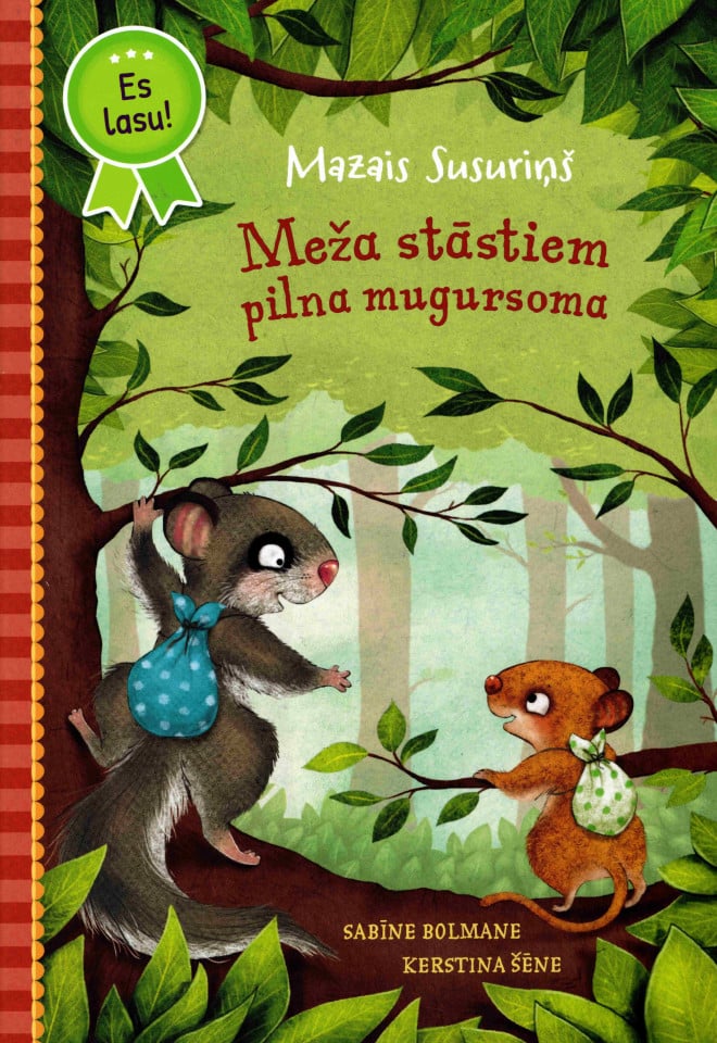 Mazais susuriņš. Meža stāstiem pilna mugursoma