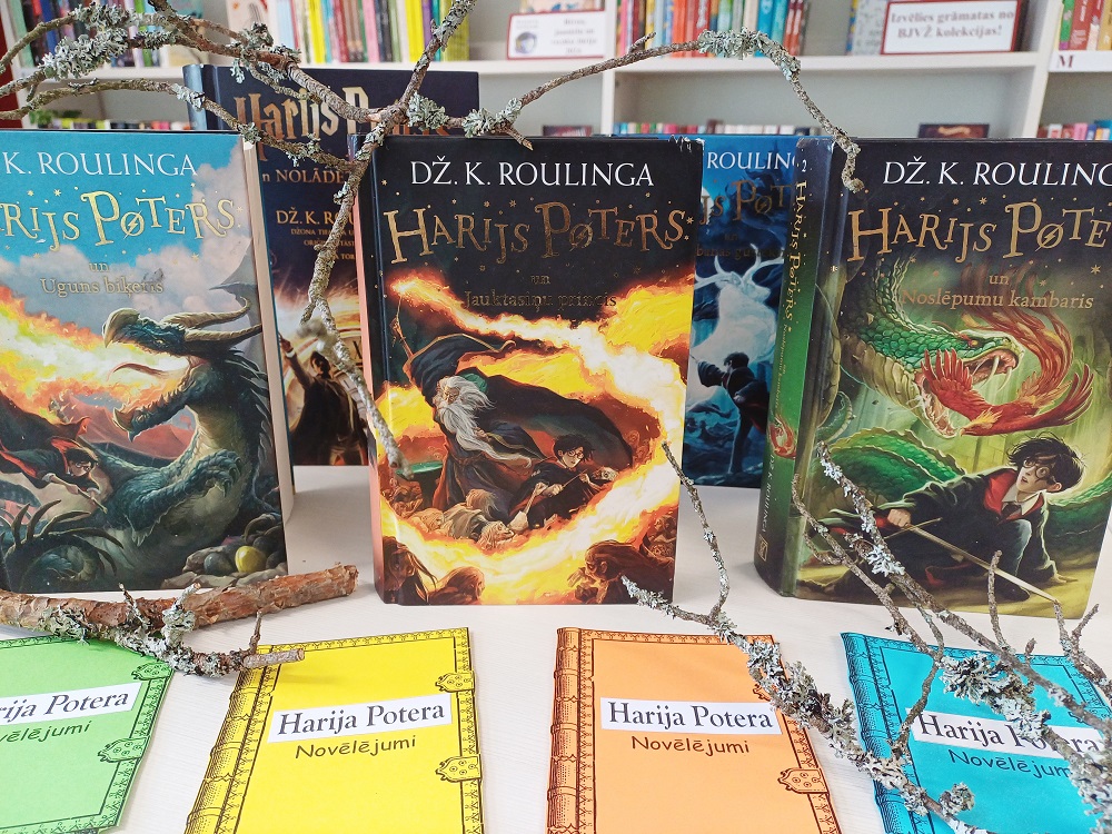 Harija Potera fanu tikšanās Jaunbūves bibliotēkā Harija Potera fanu tikšanās Jaunbūves bibliotēkā