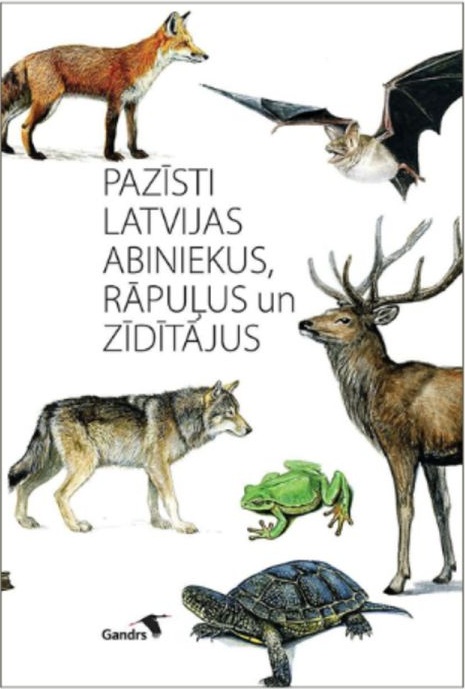 Pazīsti Latvijas abiniekus, rāpuļus un zīdītājus