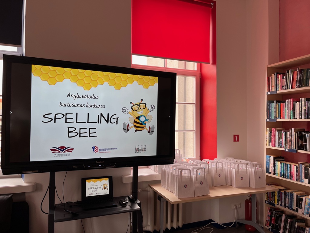 Daugavpilī notiks angļu valodas konkurss “Spelling Bee”