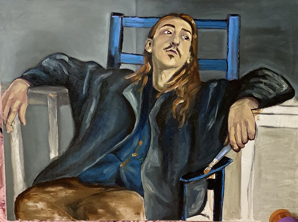 Bibliotēkā būs skatāma Daugavpils Universitātes absolventu un studējošo gleznu izstāde “Naratīvs”