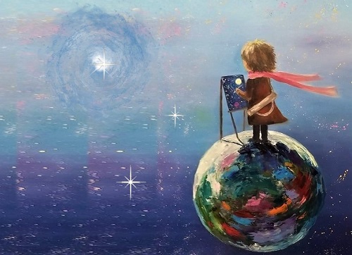 Mazā prinča Ziemassvētku stāsti Jaunbūves bibliotēkā