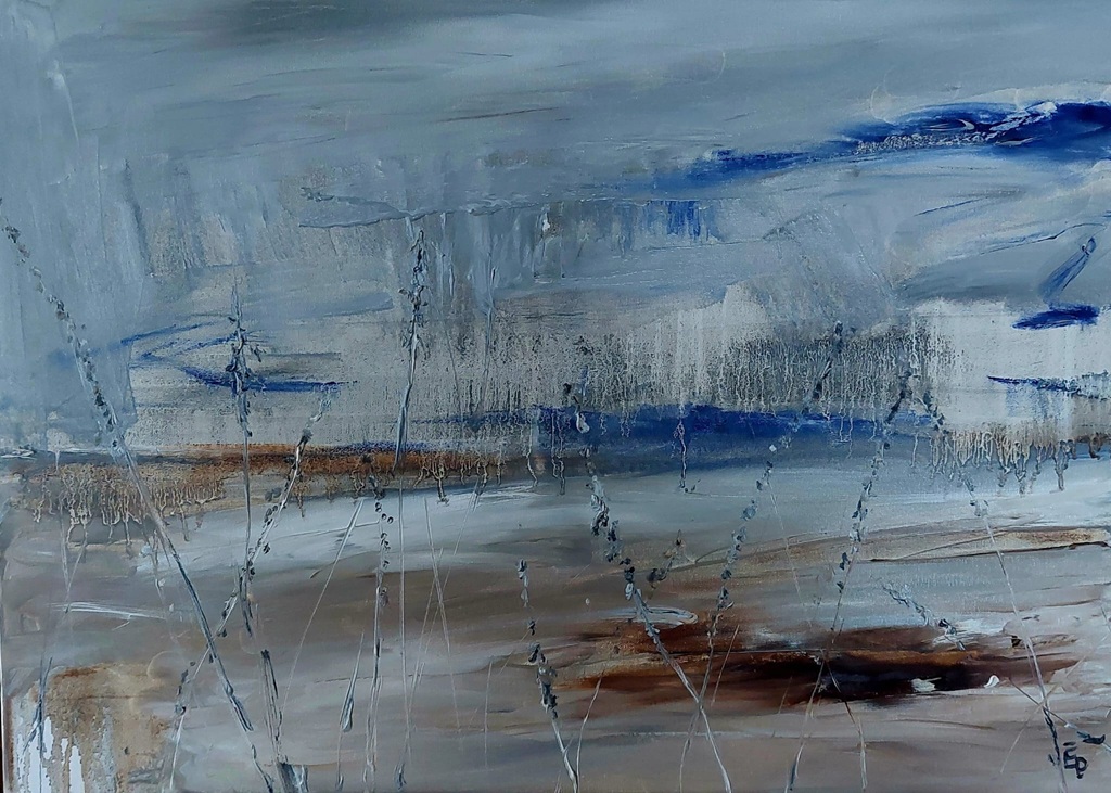 Latgales Centrālajā bibliotēkā atklās Ērikas Kuksinovičas gleznu izstādi “Pārdomas”