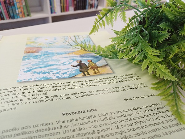 Jaunbūves bibliotēkā pavasaris sākas ar lasīšanu!