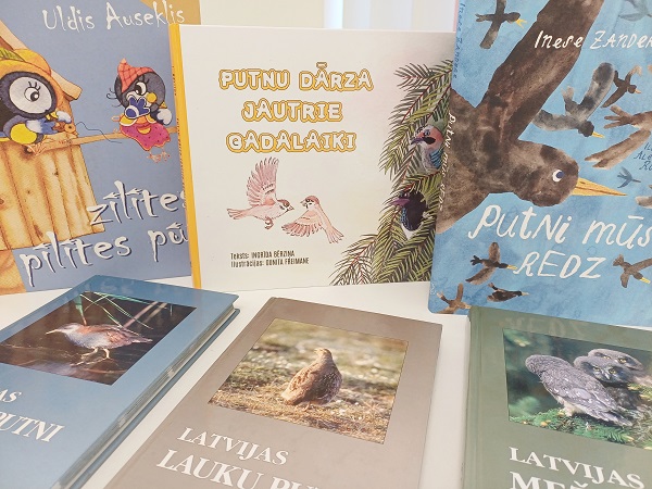 Putnu viktorīna Jaunbūves bibliotēkā