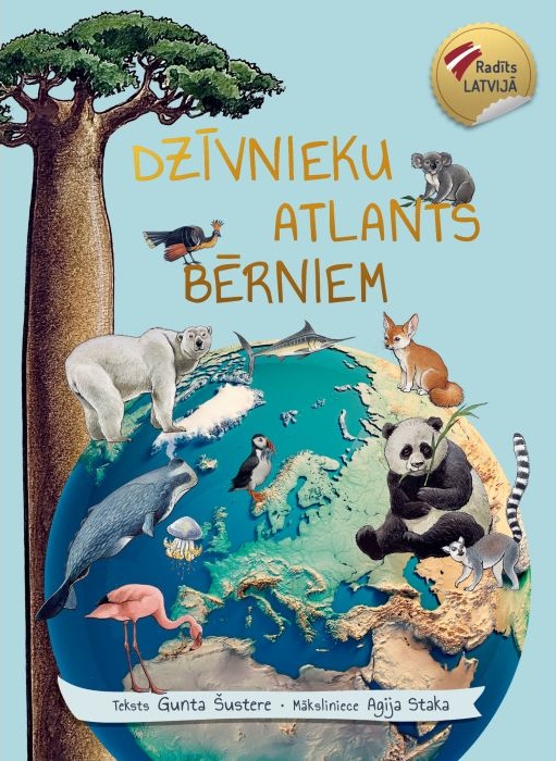 Dzīvnieku atlants bērniem